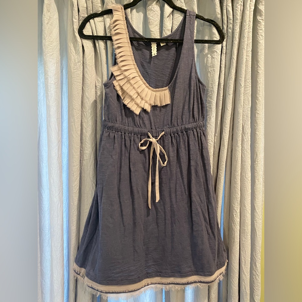 Navy Short Sleeve dress
